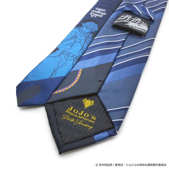 JoJo's Bizarre Adventure Pt.2 Caesar Anthonio Zeppeli Tie Necktie Blue Japan LTD