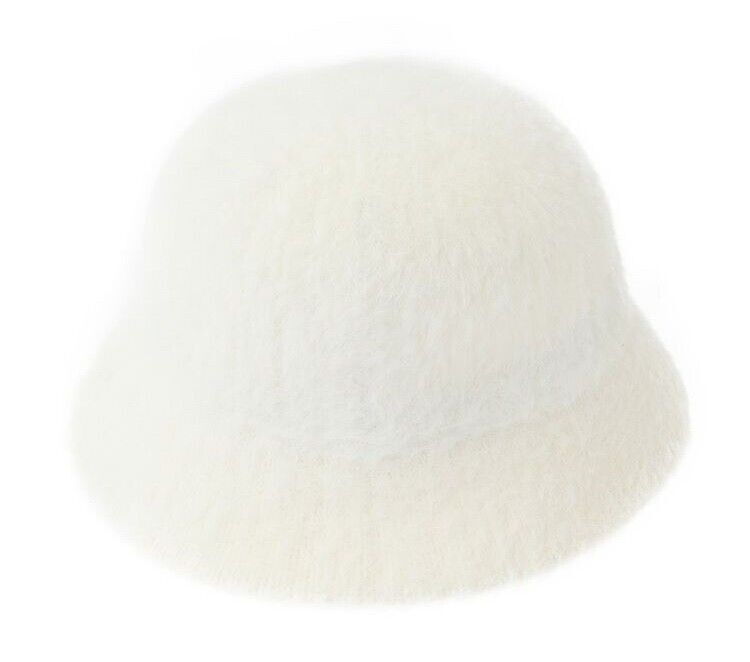 Miffy Face Shaggy Bell Hat White Unisex Japan Limited