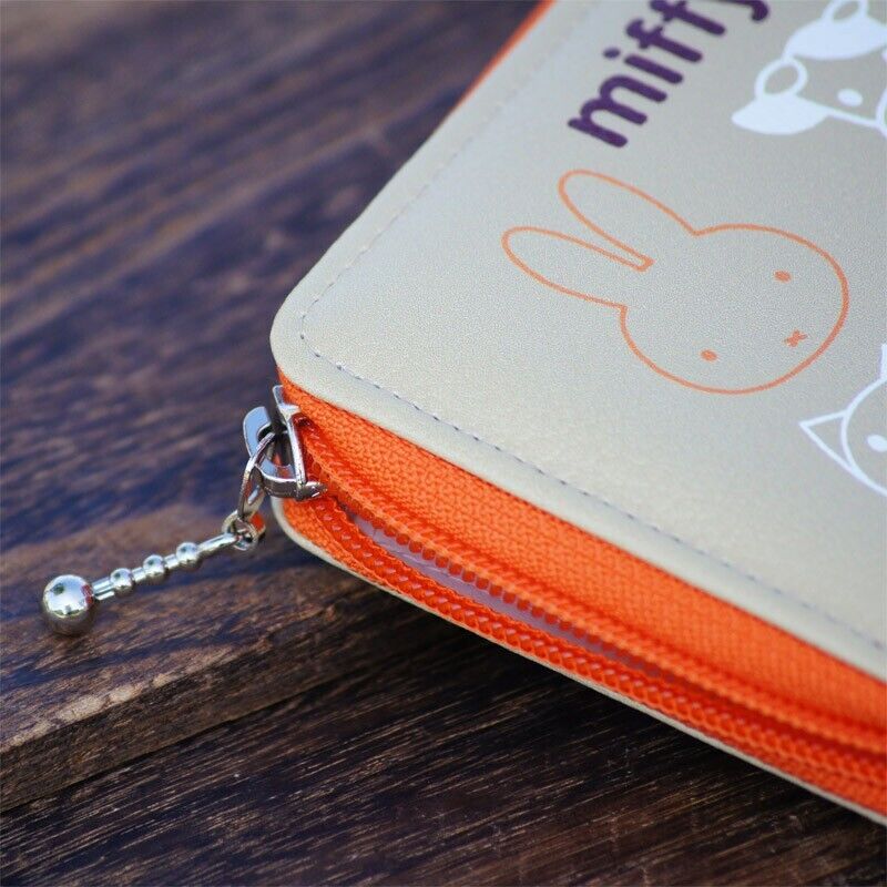 Miffy Long Wallet Round Zipper PU Leather Japan Limited