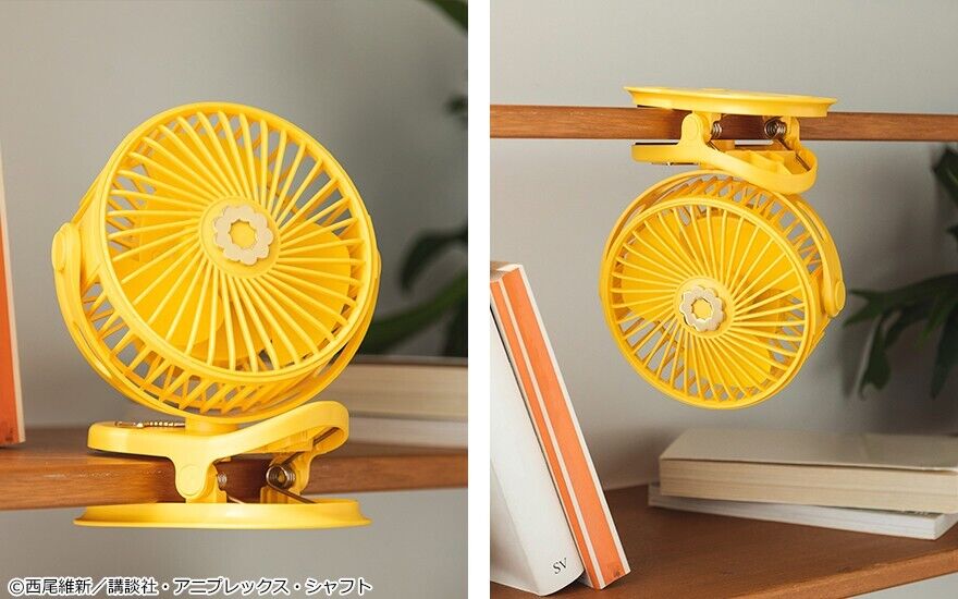 Monogatari Series Bakemonogatari Shinobu Oshino Mini Electric Fan AC100V Japan