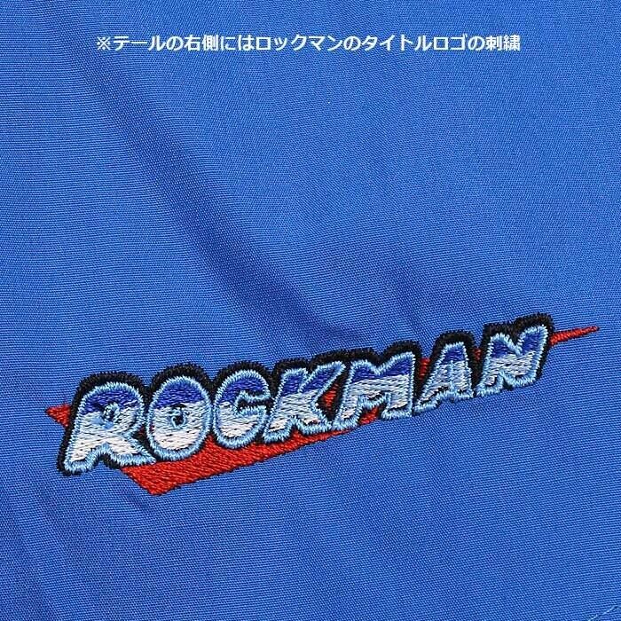 Mega Man Rockman DRN Shirt Blue L Size Unisex Capcom Japan Limited Cosplay