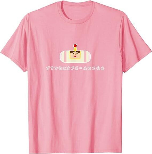 Katamari Damacy The Princess of All Cosmos T-shirt Pink L Size Bandai Namco