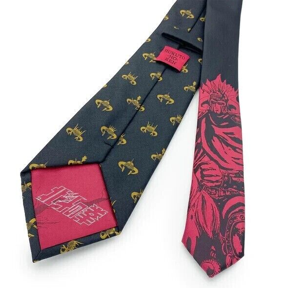 Fist of the North Star Hokuto no Ken Raoh Tie Necktie Black Japan