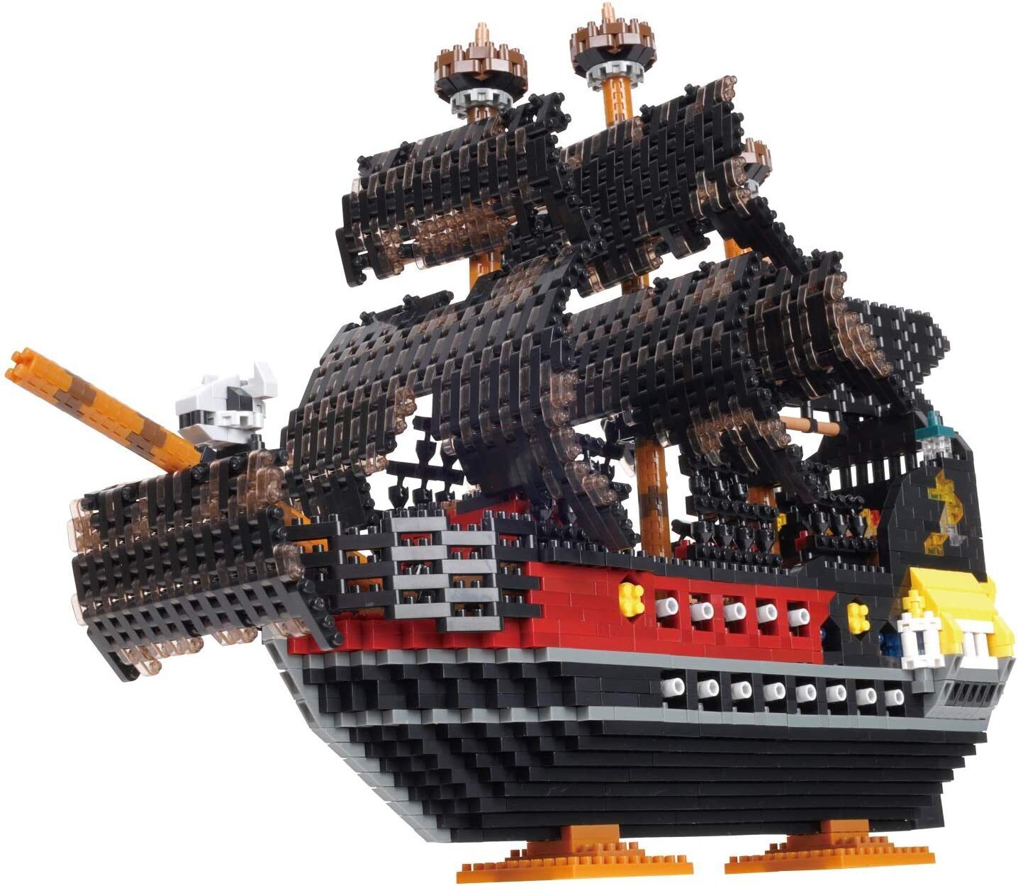 Edition NB-050 Kawada Nanoblock Pirate Ship Deluxe  Japan  Brand new