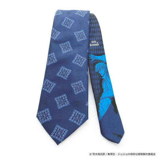 JoJo's Bizarre Adventure Pt.1 Phantom Blood Dio Brando Tie Necktie Navy Japan