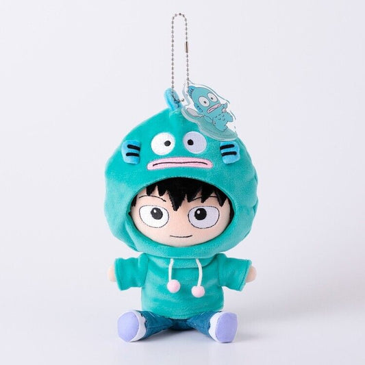 Mob Psycho 100 Ritsu Kageyama Sanrio Hangyodon Mini Plush w/ Ballchain Japan