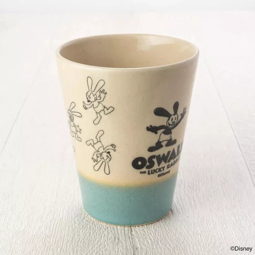 Disney Oswald the Lucky Rabbit MASHICO Tumblr Cup 190ml Multi Pattern Light Blue