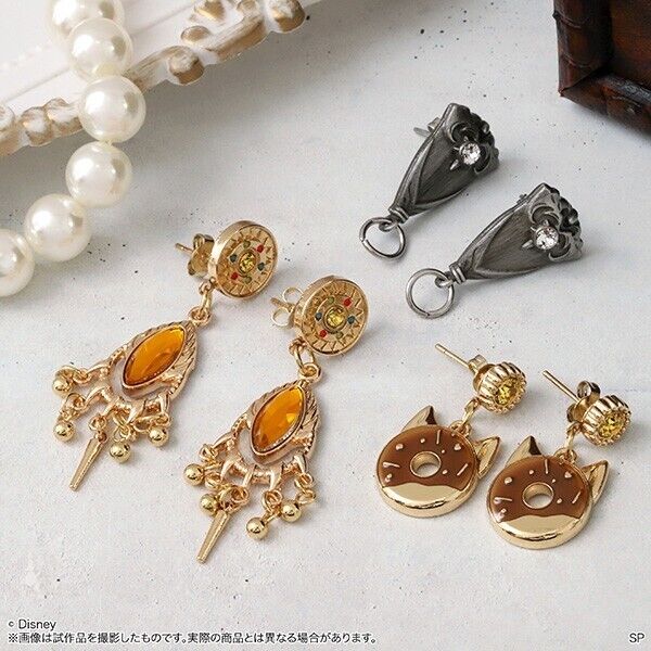 Disney Twisted Wonderland Savanaclaw Jack Howl Earrings Japan Limited