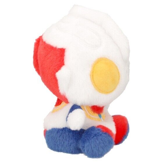 Ultraman Tiga Fluffy Sitting Plush Palm Size 13cm Tsuburaya Japan Limited