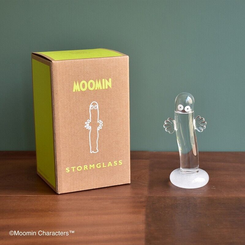 Moomin Hattifattener Storm Glass Weather Station 125mm Japan Limited