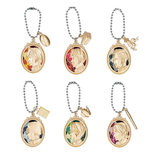 Legend of the Galactic Heroes Die Neue These Stained Glass Charm Complete 6 Set