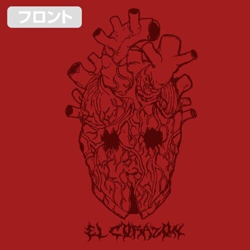 Dorohedoro Shin Q Hayashida T-shirt Red XL Size Japan Limited Cosplay