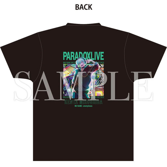 Paradox Live Goku Luck Kenta Mikoshiba Phantometal T-shirt Back Print Unisex