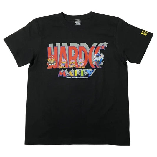 MAPPY T-shirt Black L Size Namco Japan Videogame