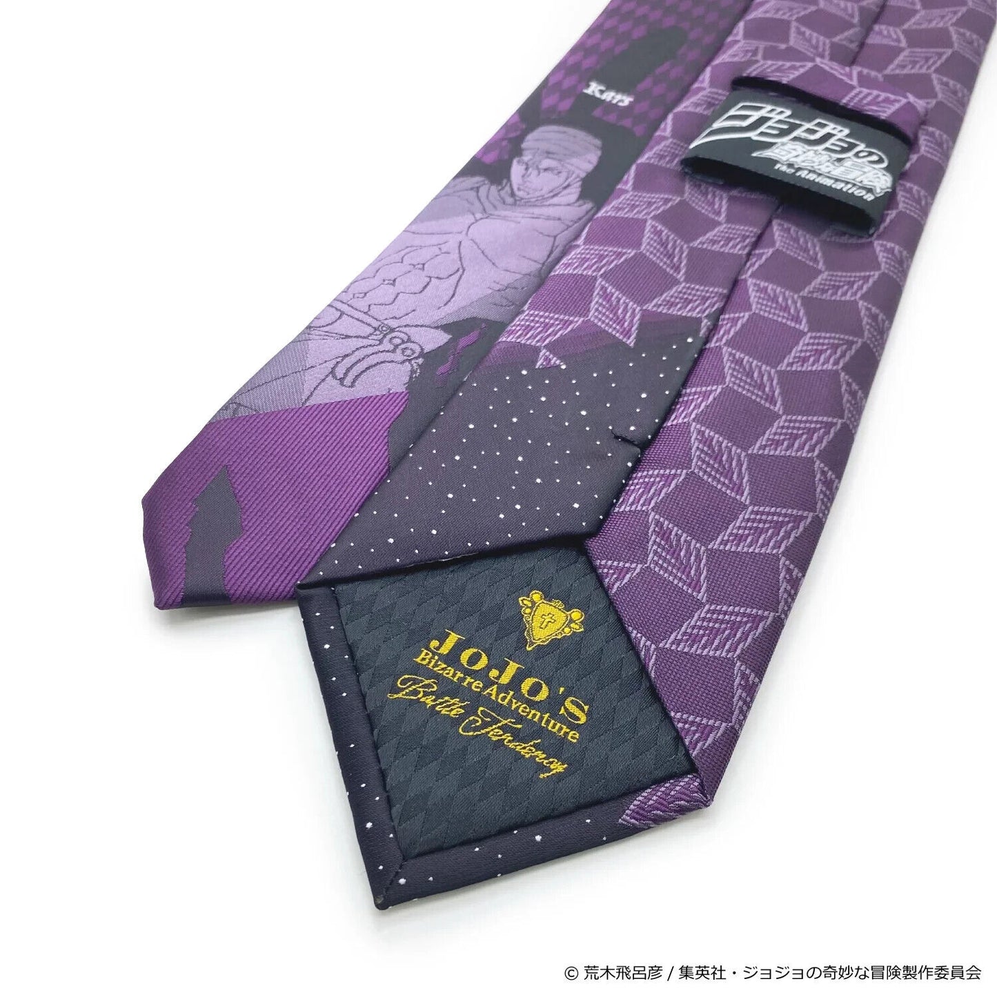 JoJo's Bizarre Adventure Pt.2 Battle Tendency Kars Tie Necktie Purple Japan LTD