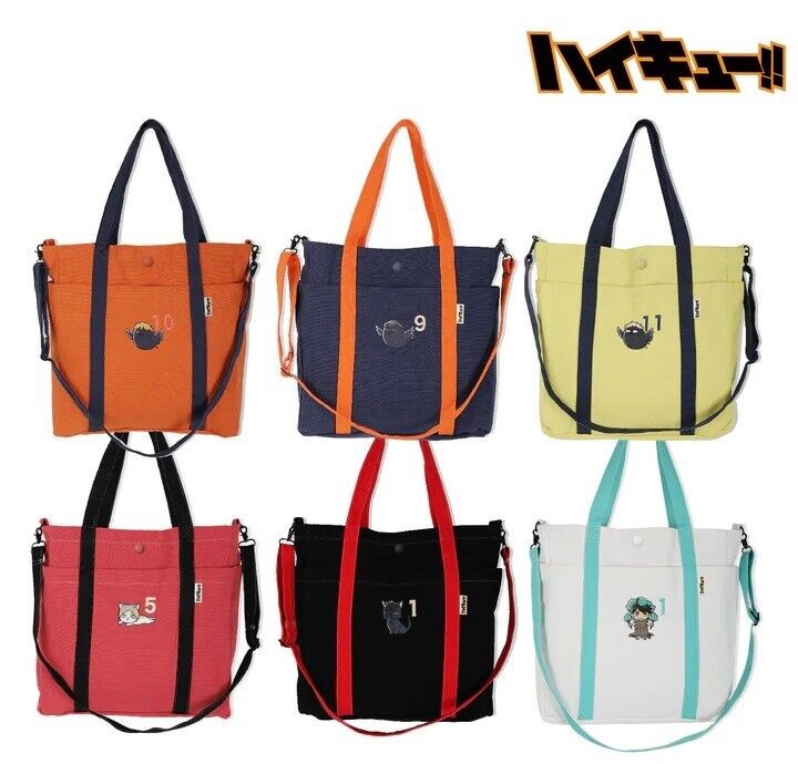 Haikyuu!! Haikyu Karasuno High Shoyo Hinata 2way Canvas Shoulder Bag Orange