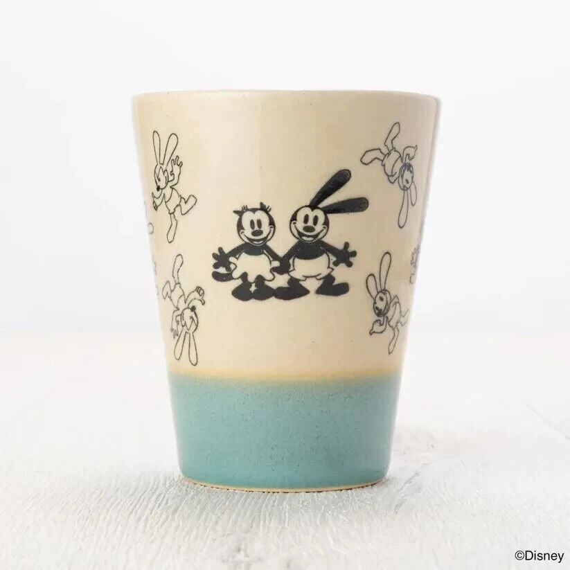 Disney Oswald the Lucky Rabbit MASHICO Tumblr Cup 190ml Multi Pattern Light Blue