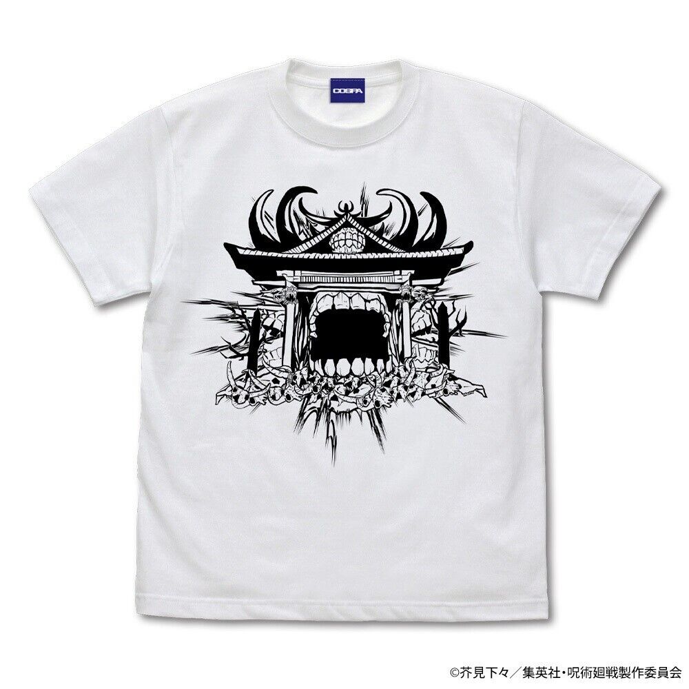 Jujutsu Kaisen Sukuna Malevolent Shrine T-shirt White XL Size Unisex Japan LTD