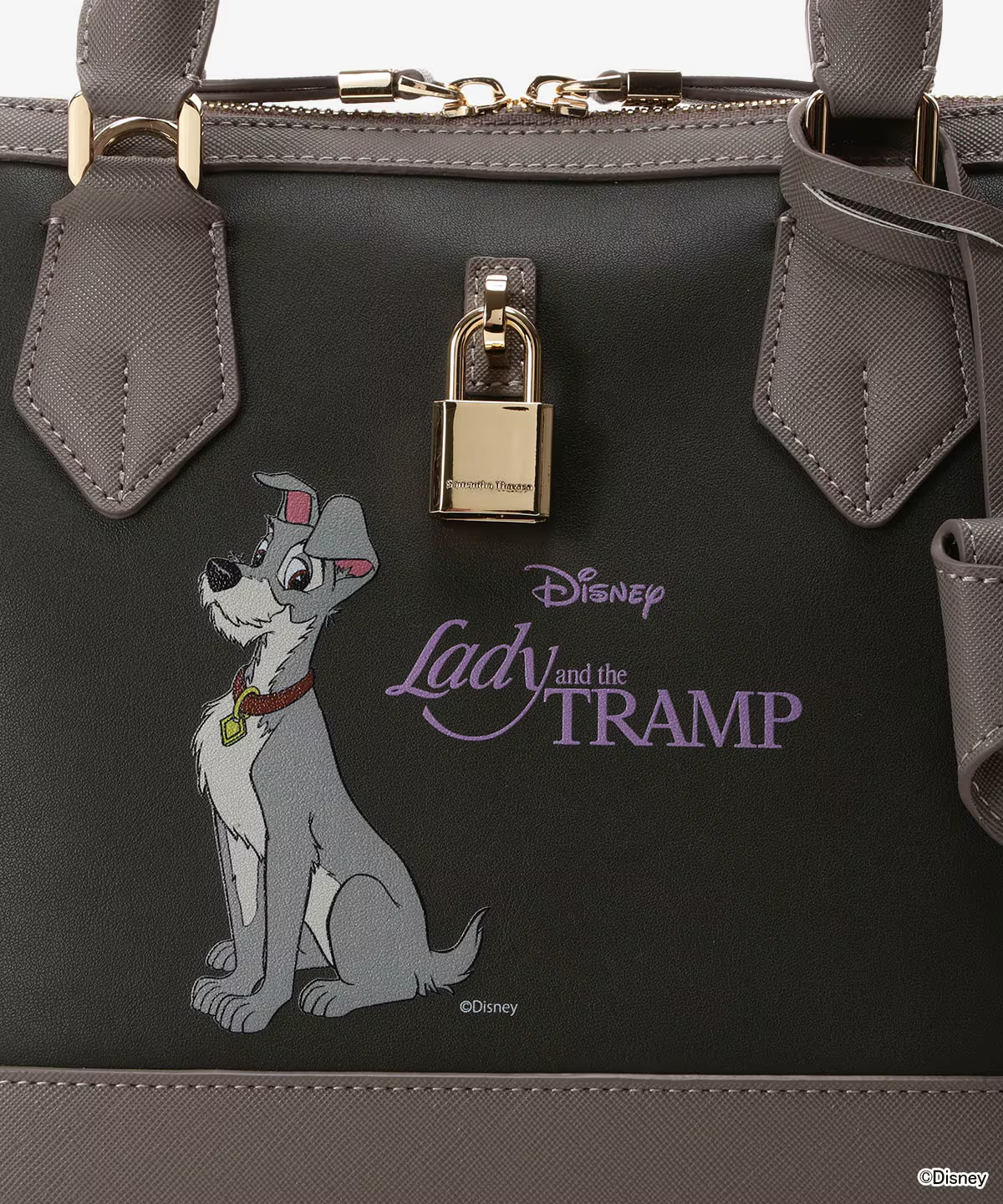 Disney 100th Anniversary Lady and the Tramp 2way Shoulder Bag Leather Women