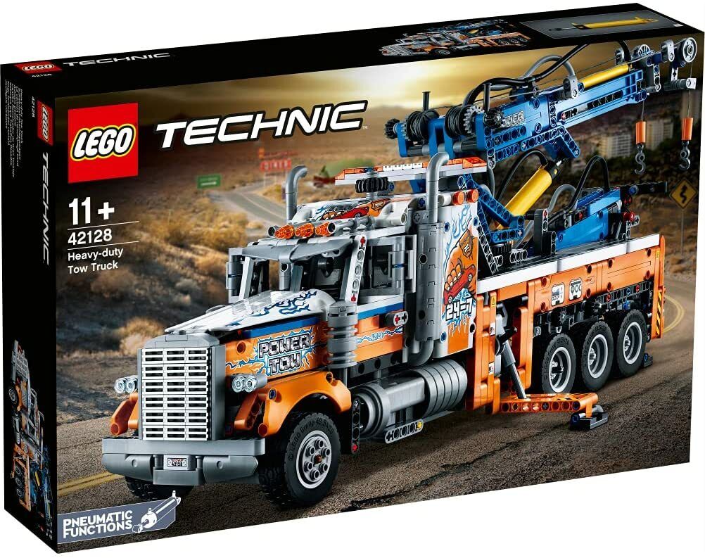 LEGO Technic Large Tow Truck 42128 Crane Building Set, Engineering Series Japan