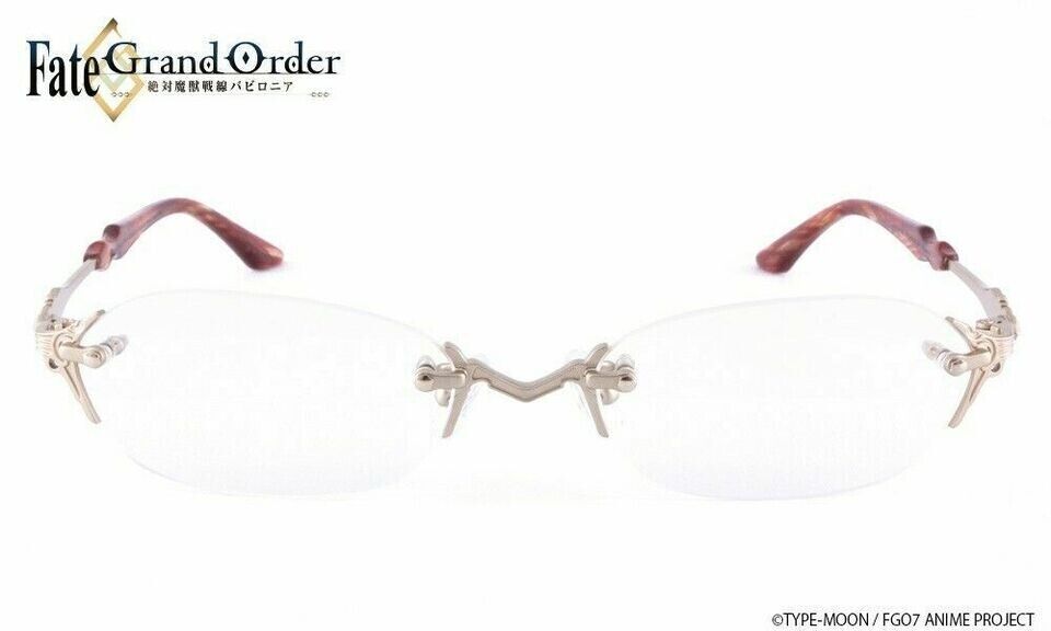 Fate Grand Order Gilgamesh Model Glasses Frame Japan Cosplay