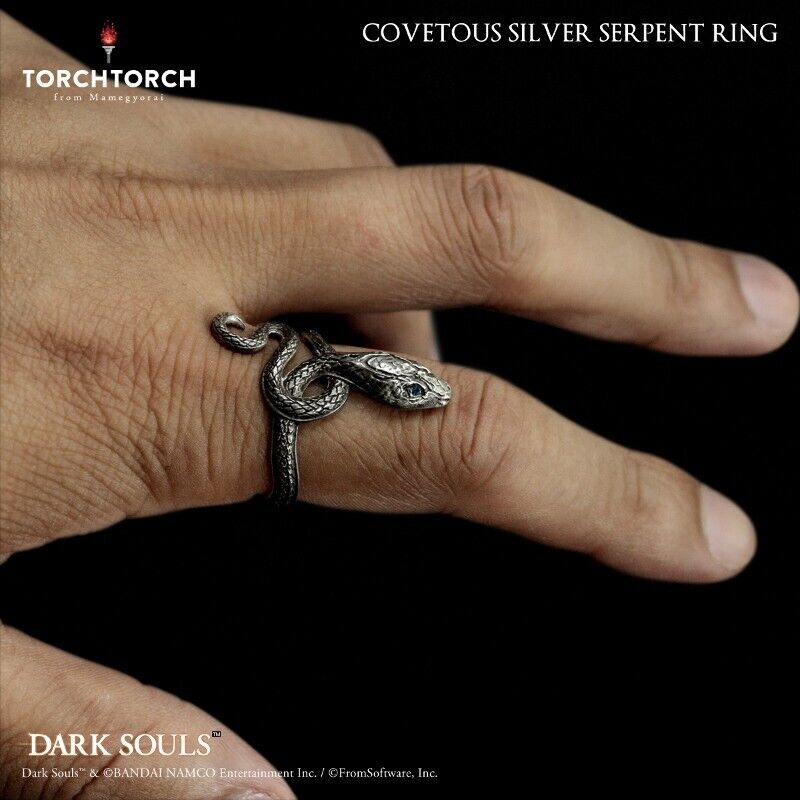 DARK SOULS Covetous Silver Serpent Ring Jewelry #10 TORCH TORCH Japan