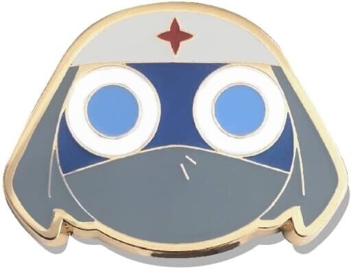 Keroro Gunso Sgt. Frog Face Lapel Pins Complete 5 Set Japan Limited