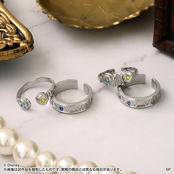 Disney Twisted Wonderland Ignihyde Ortho Shroud Double Ring Jewelry Japan LTD