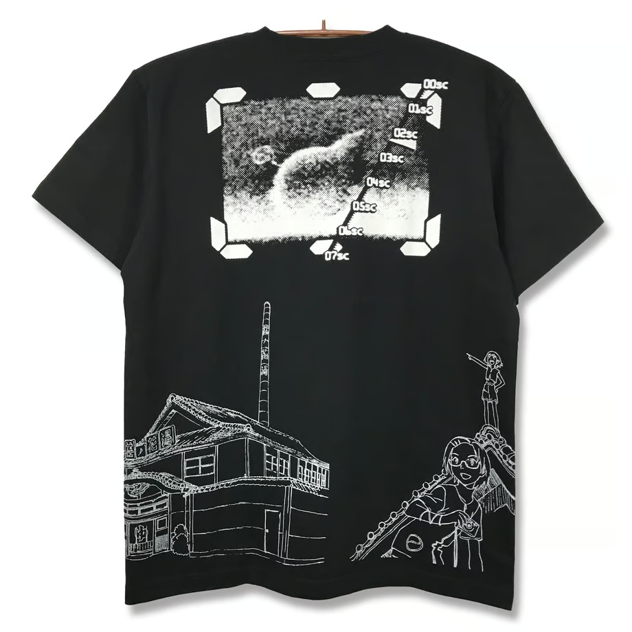 NieA_7 Look out at the Mothership T-shirt Black L Size Unisex Yoshitoshi Abe