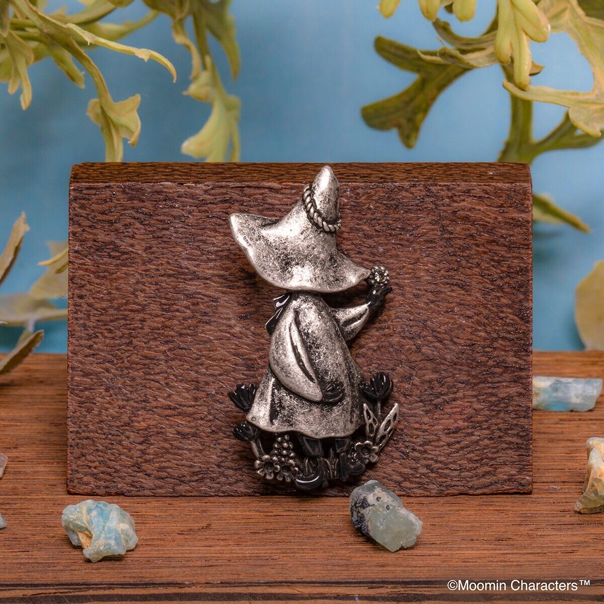 Moomin Being With Snufkin Brooch Silver Palnart Poc Japan Limited