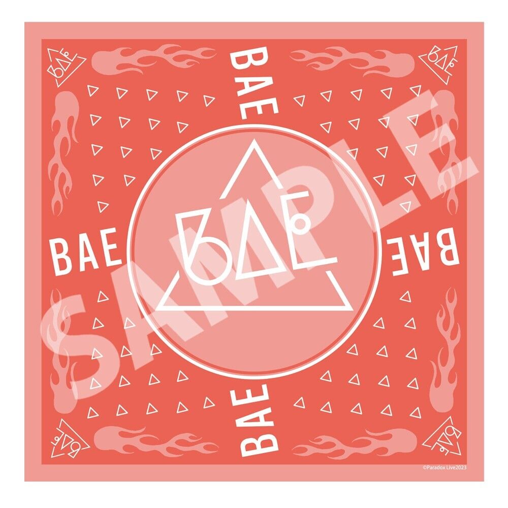 Paradox Live Dope Show 2023 BAE Bandana 52x52cm Japan Limited