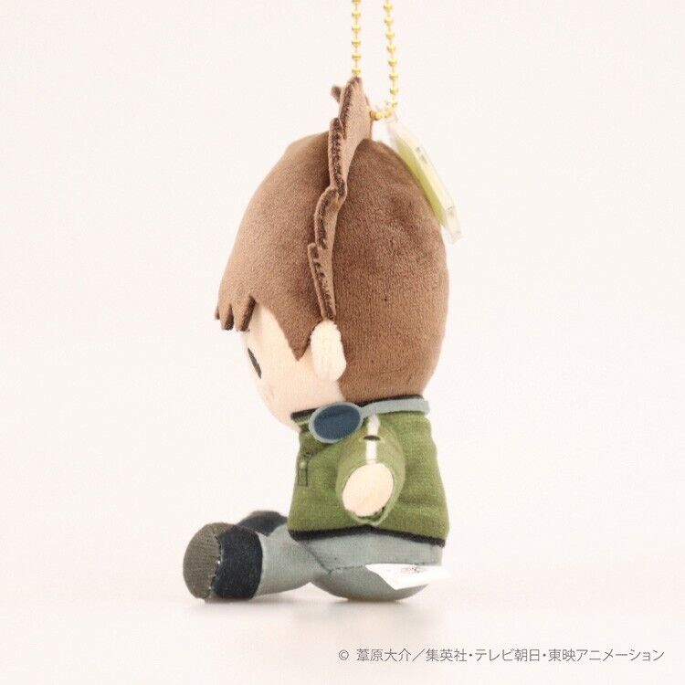 World Trigger Hisato Sasamori Mini Plush w/ Ballchain Charm Munyugurumi Japan