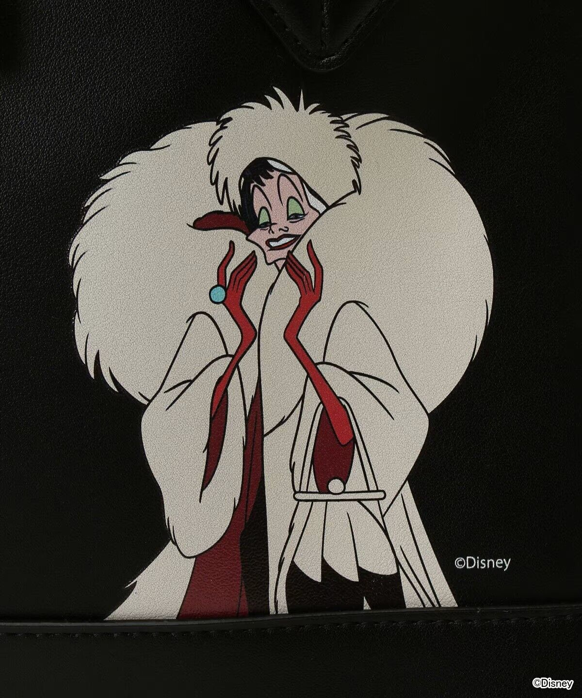 Disney One Hundred and One 101 Dalmatians Cruella De Vil 2way Shoulder Bag Women