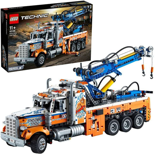 LEGO Technic Large Tow Truck 42128 Crane Building Set, Engineering Series Japan