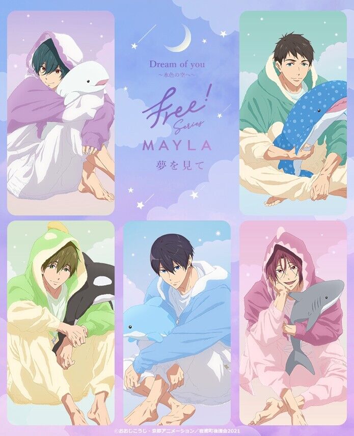 Free! Ikuya Kirishima Lougewear Hoodie & Short Pants Set Kyoto Animation Japan