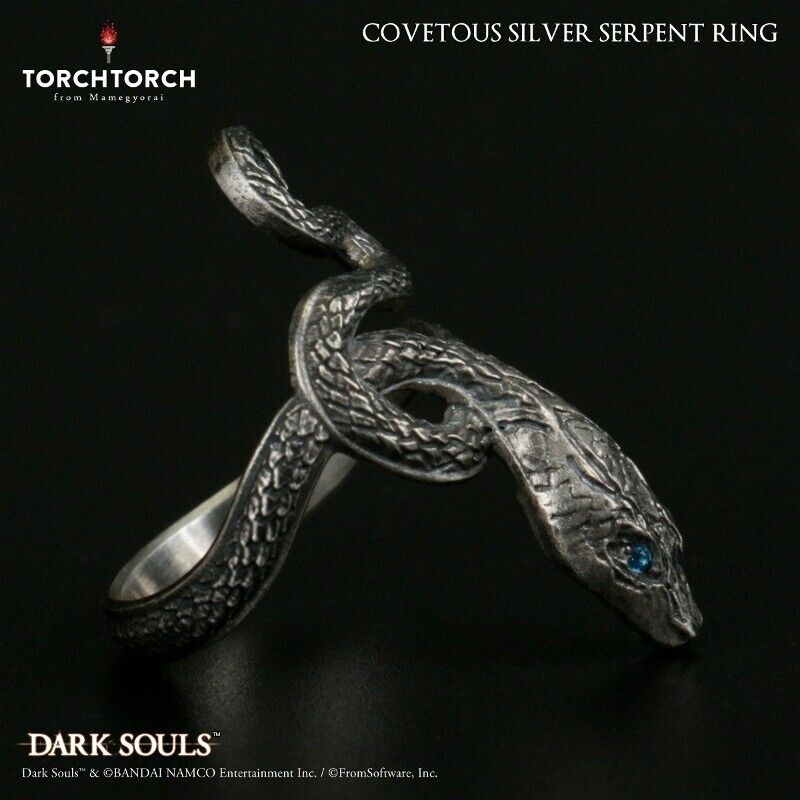 DARK SOULS Covetous Silver Serpent Ring Jewelry #10 TORCH TORCH Japan