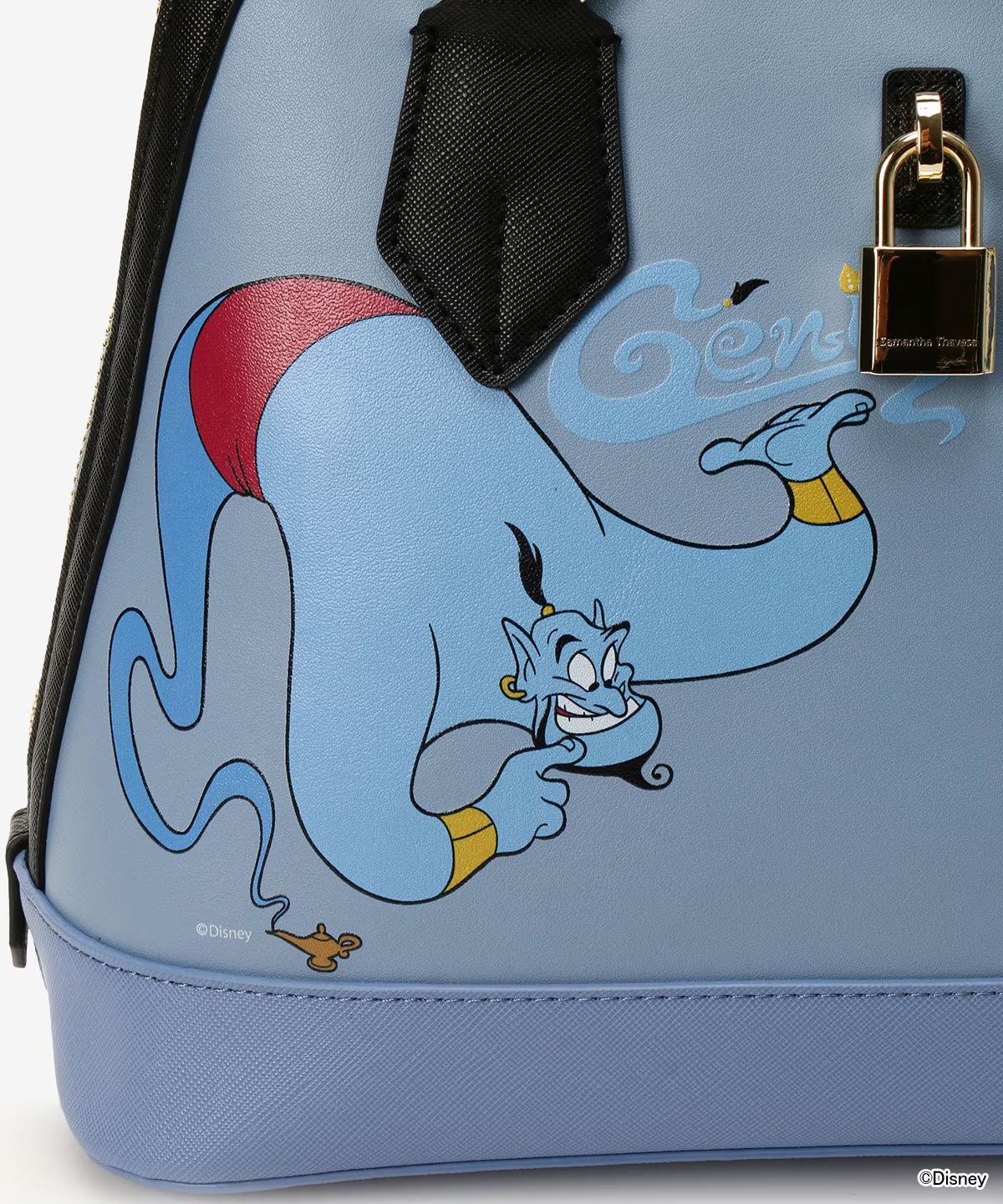 Disney 100th Anniversary Aladdin Genie 2way Shoulder Bag Leather Women Samantha