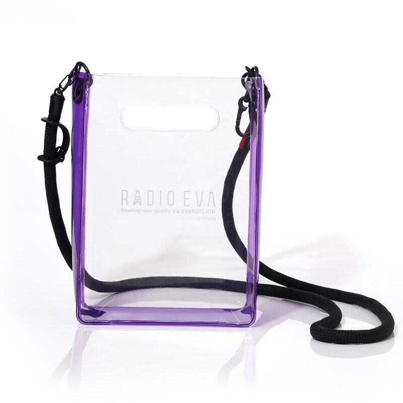 Evangelion RADIO EVA A178 PVC Tote Bag Akiko Ban Unit 01 Shinji Ikari Pouch