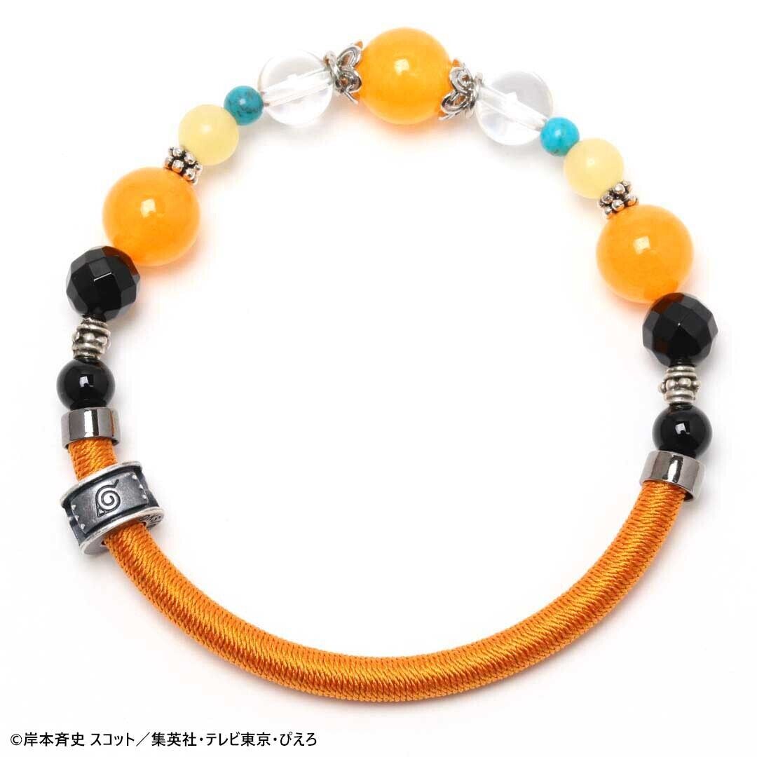 Naruto Shippuden 20th Anniversary Uzumaki Wind Cord Bracelet Jewelry Japan LTD