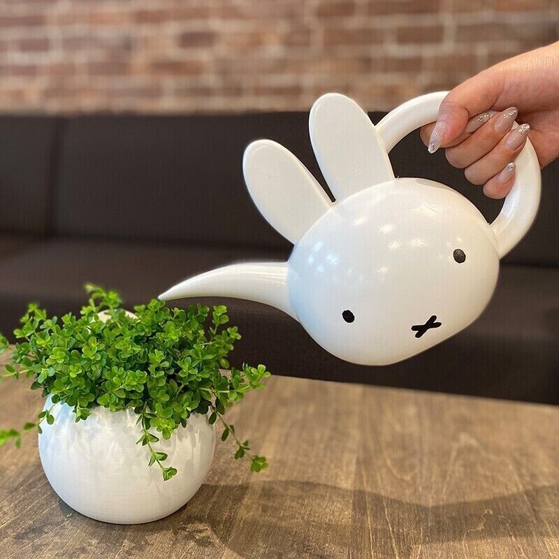 Flower Miffy Face Watering Can 500ml Japan