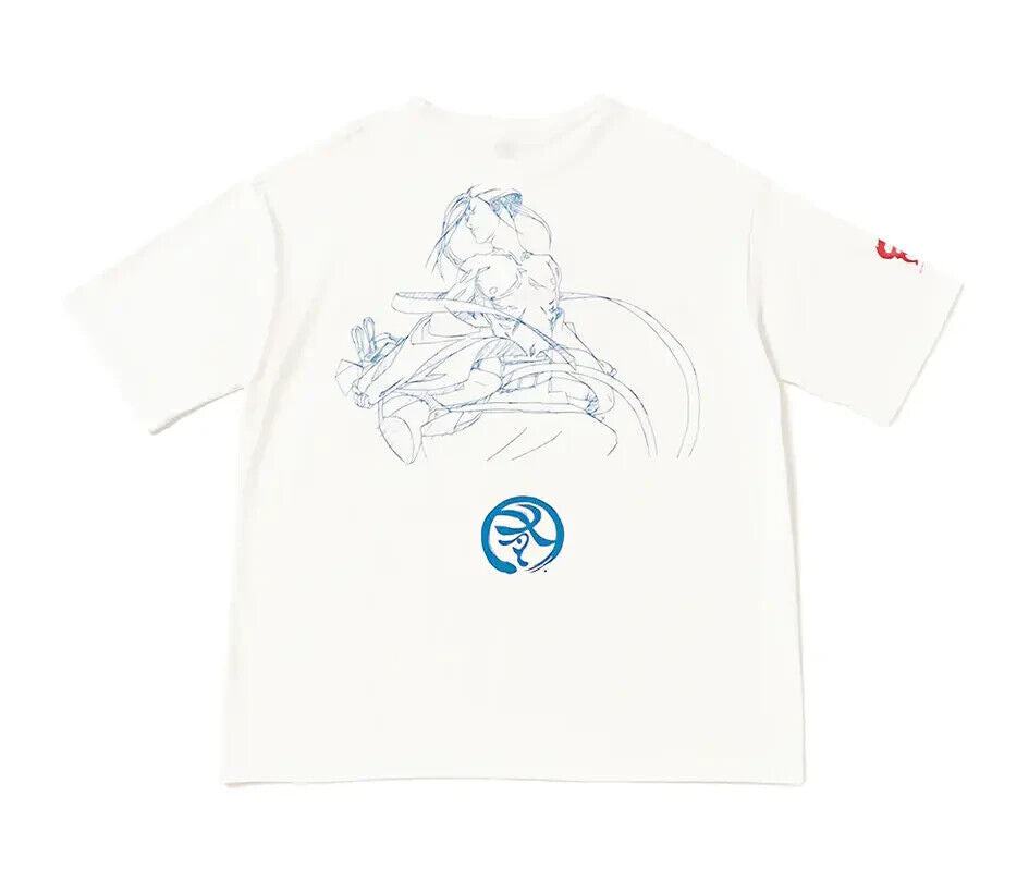 INU-OH TOMONA T-shirt White L Size Unisex Big Silhouette Taiyo Matsumoto