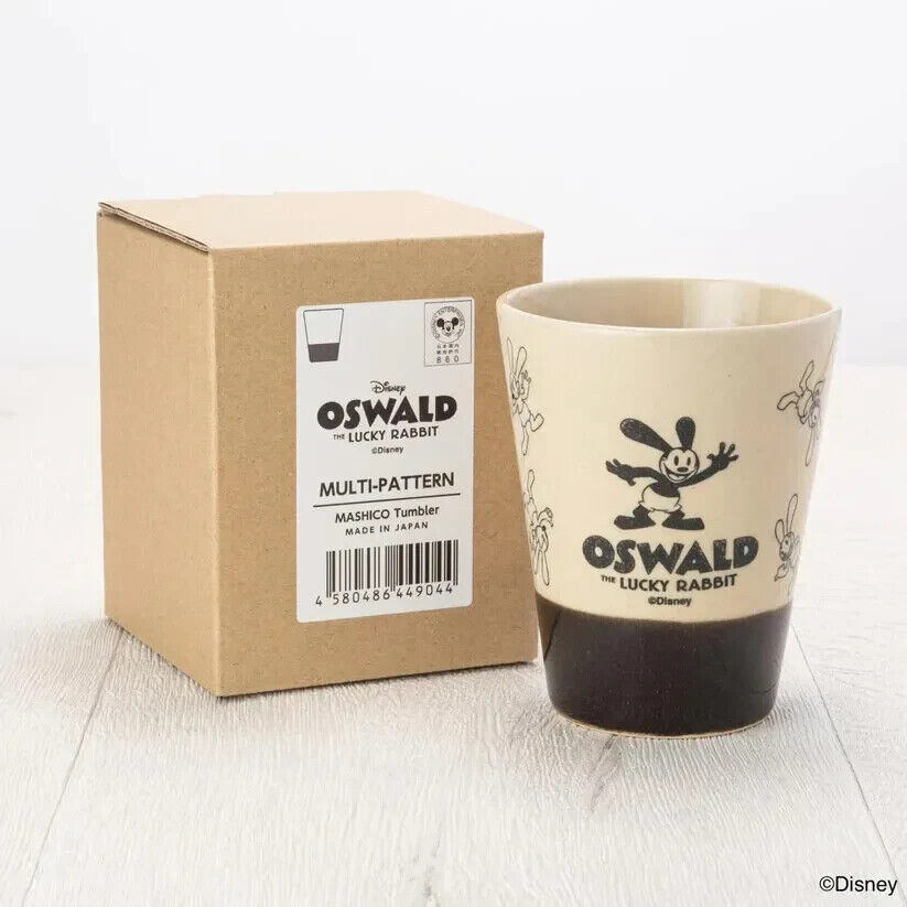 Disney Oswald the Lucky Rabbit MASHICO Tumblr Cup 190ml Multi Pattern Black