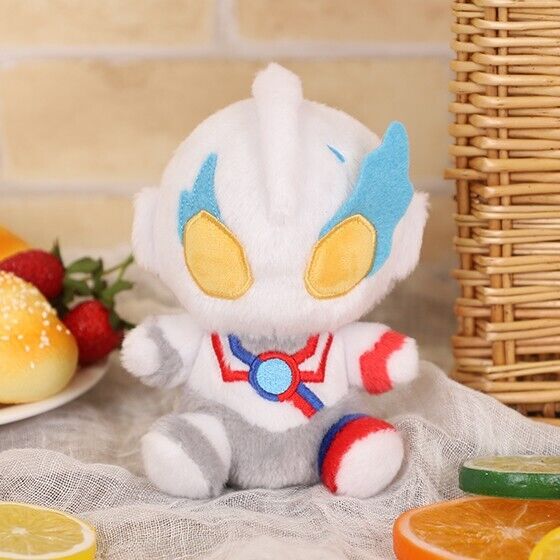 Ultraman Blazer Fluffy Sitting Plush Palm Size 13cm Tsuburaya Japan Limited