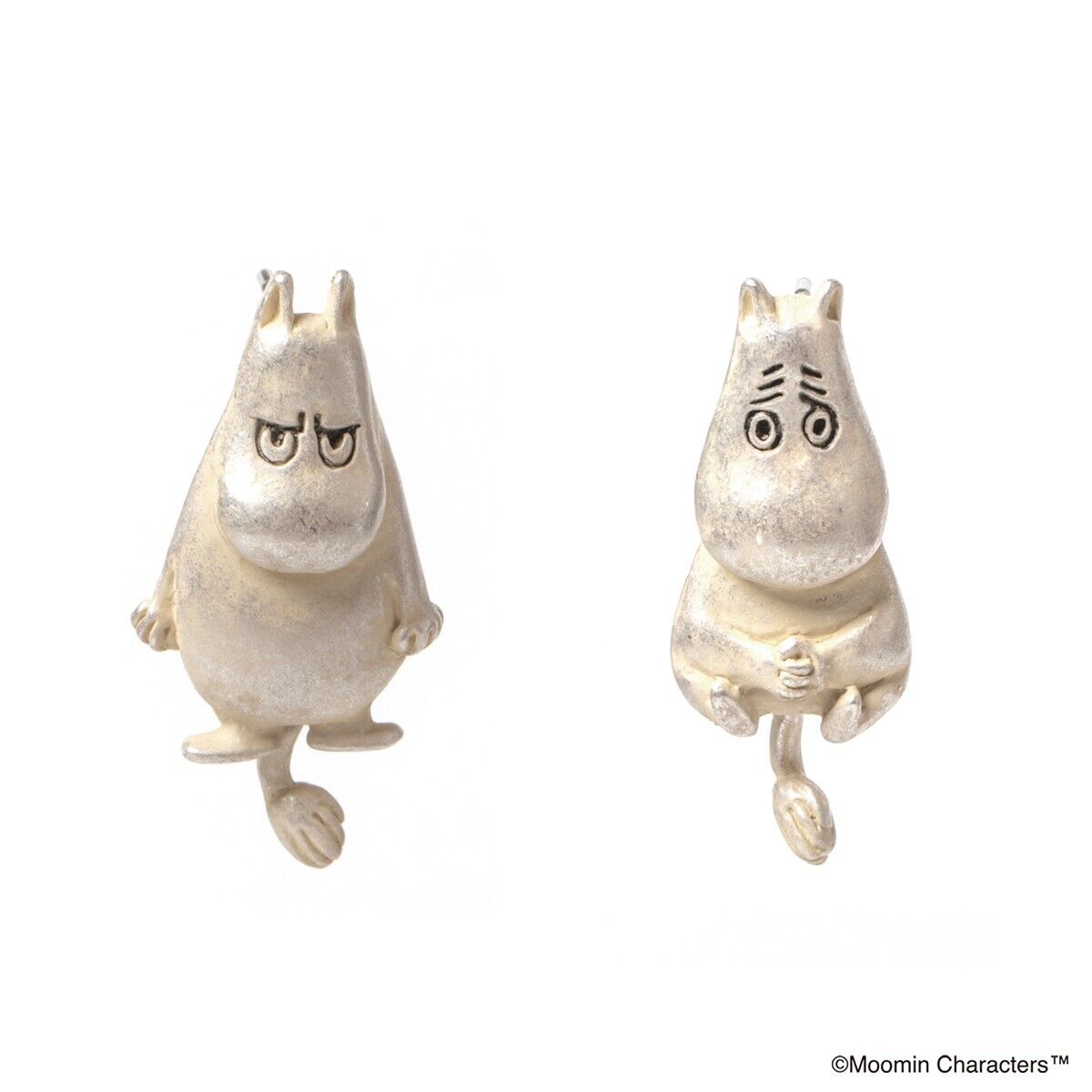 Funny Face Moomin Earrings Palnart Poc Japan Limited