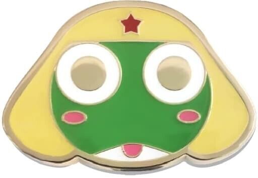 Keroro Gunso Sgt. Frog Face Lapel Pins Complete 5 Set Japan Limited