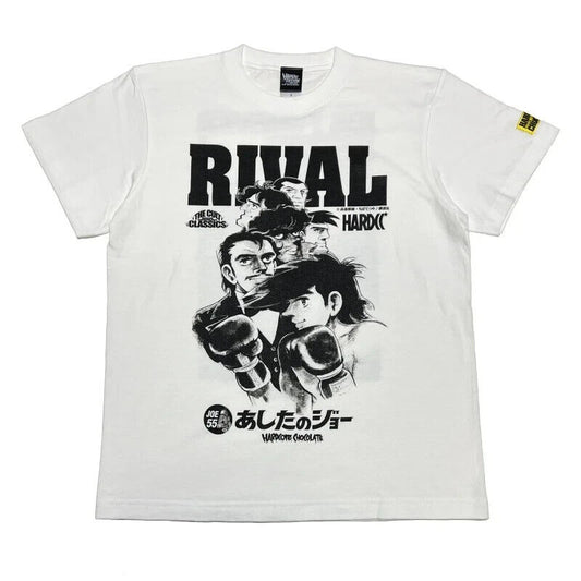 Ashita no Joe 55th Anniversary The Rival T-shirt Vanilla White XL Size Japan LTD