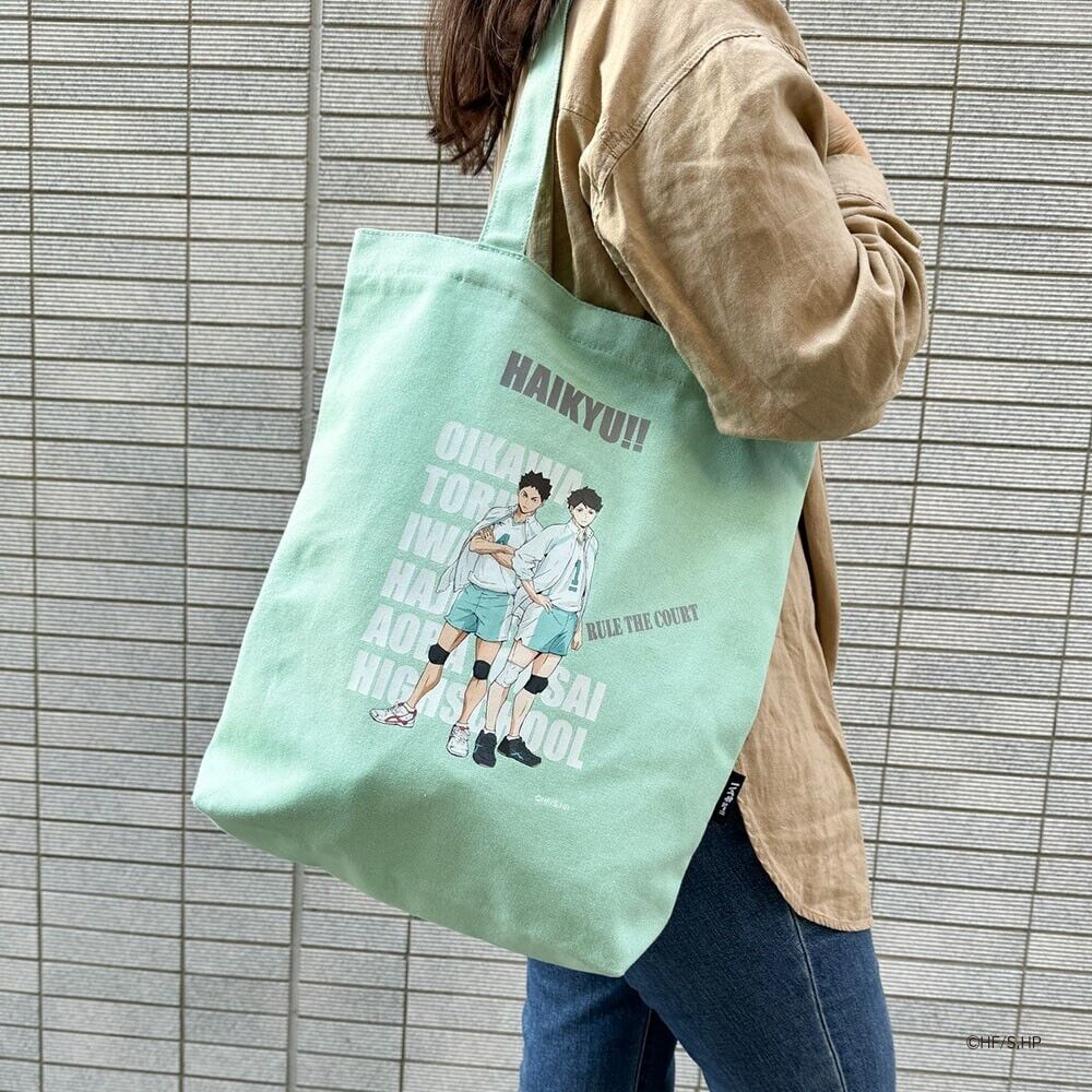 Haikyuu!! Haikyu Aoba Johsai Tooru Oikawa Hajime Iwaizumi Tote Bag Canvas