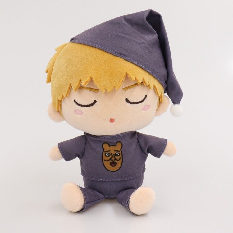 Mob Psycho 100 Arataka Reigen Pajama Plush Doll 20cm Munyugurumi S Japan Limited