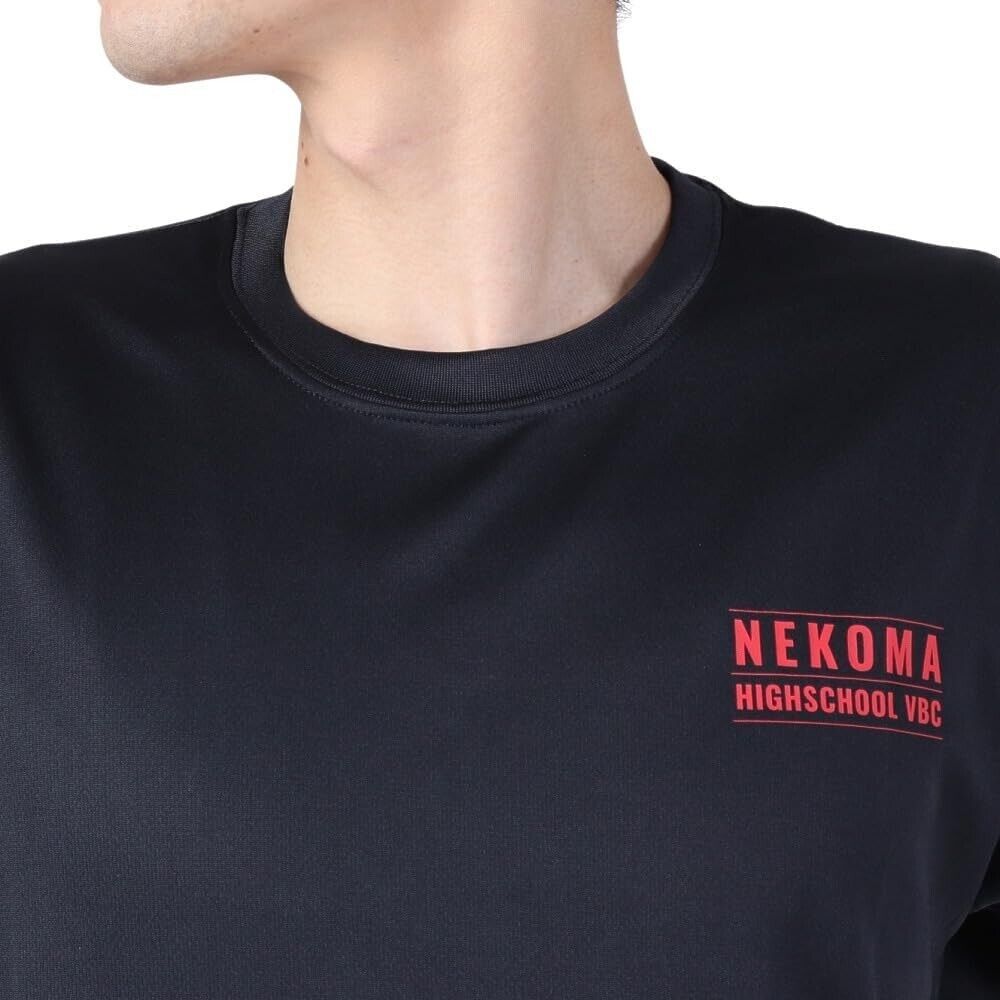 Haikyuu!! Haikyu Nekoma Tetsuro Kuroo & Kenma Kozume Sports T-shirt L Size