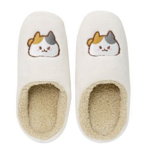 Final Fantasy XIV Fluffy Room Slippers Fat Cat Room shoes FF minions NEW